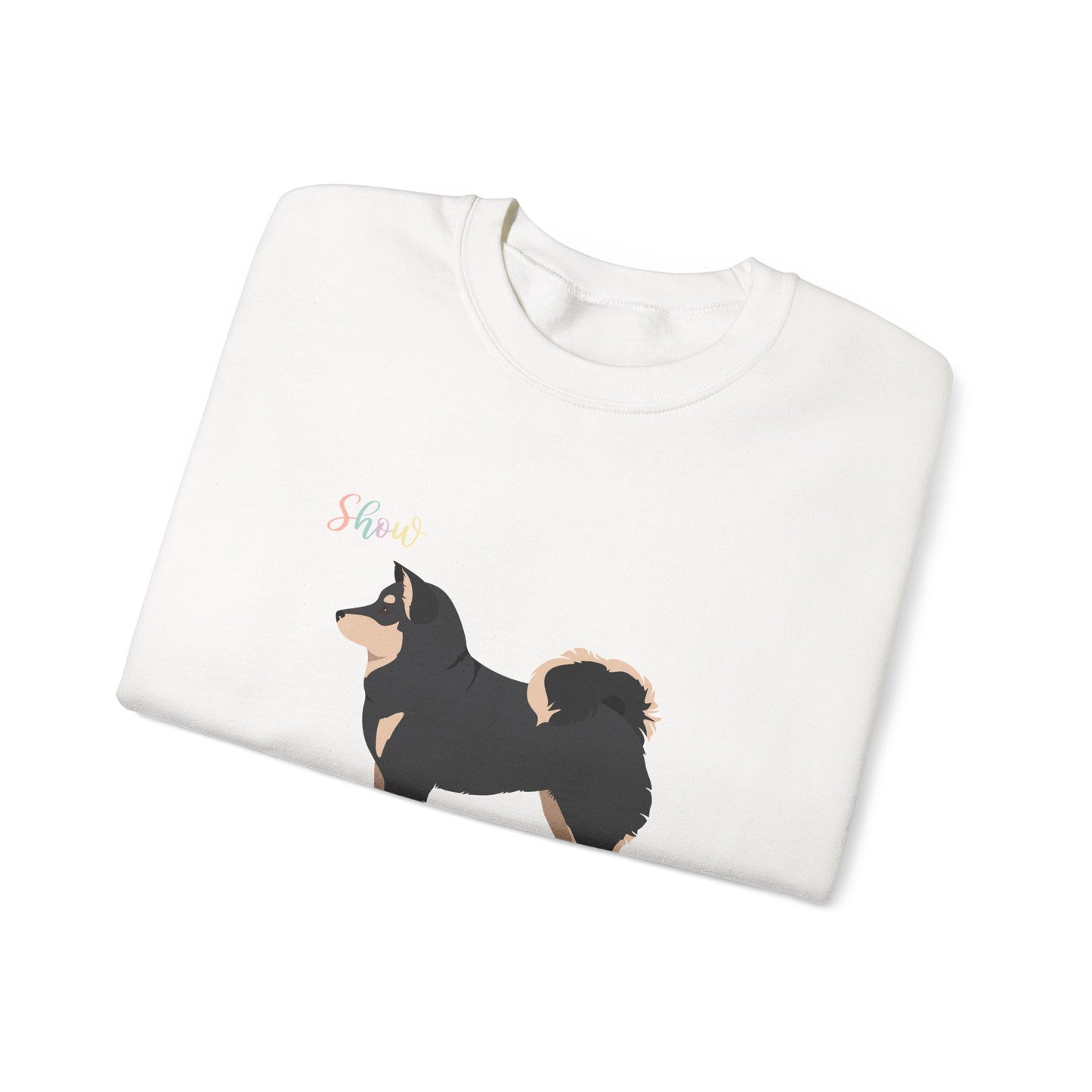 Shiba Inu Dog Unisex Heavy Blend Crewneck Sweatshirt