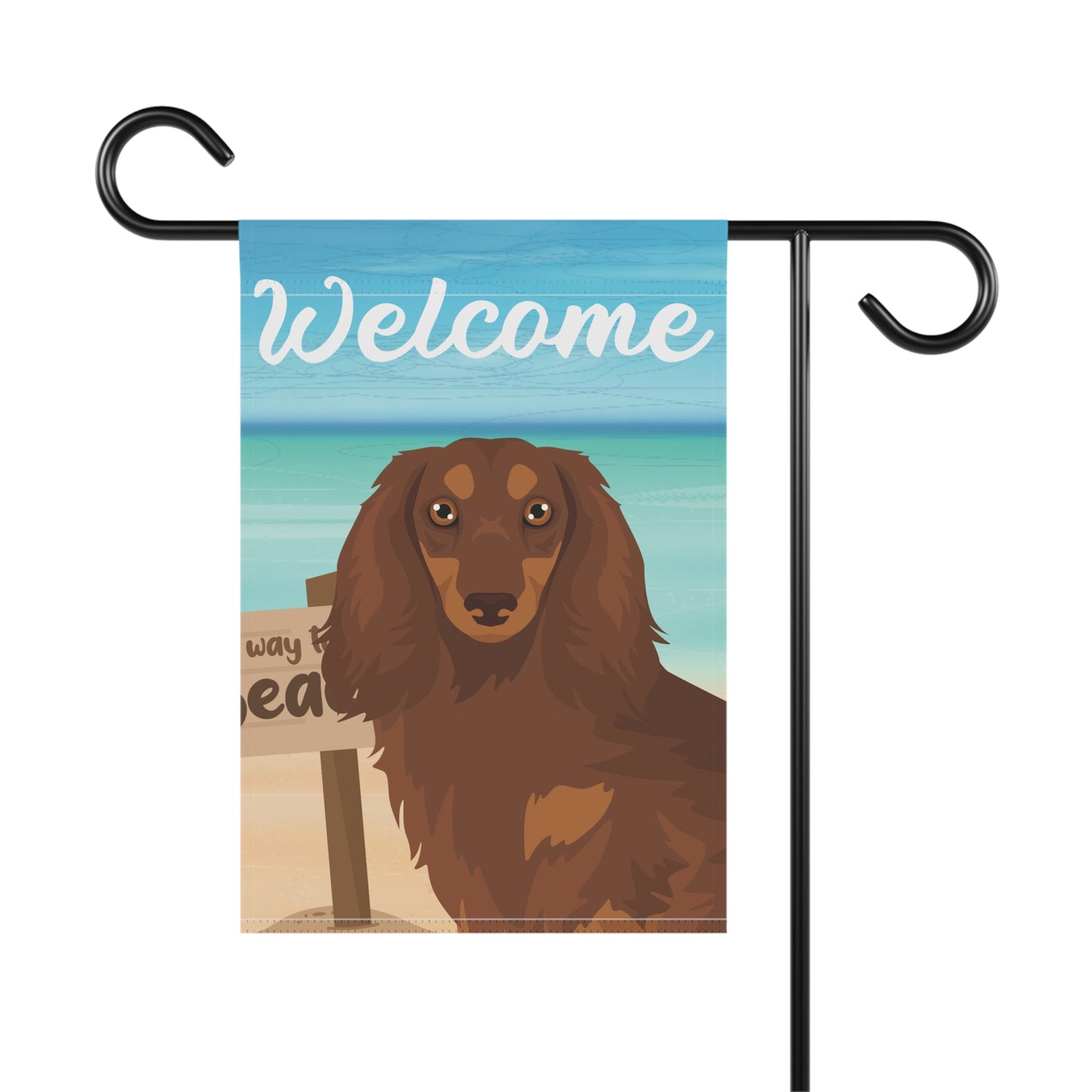 Dachshund Dog Garden Flag