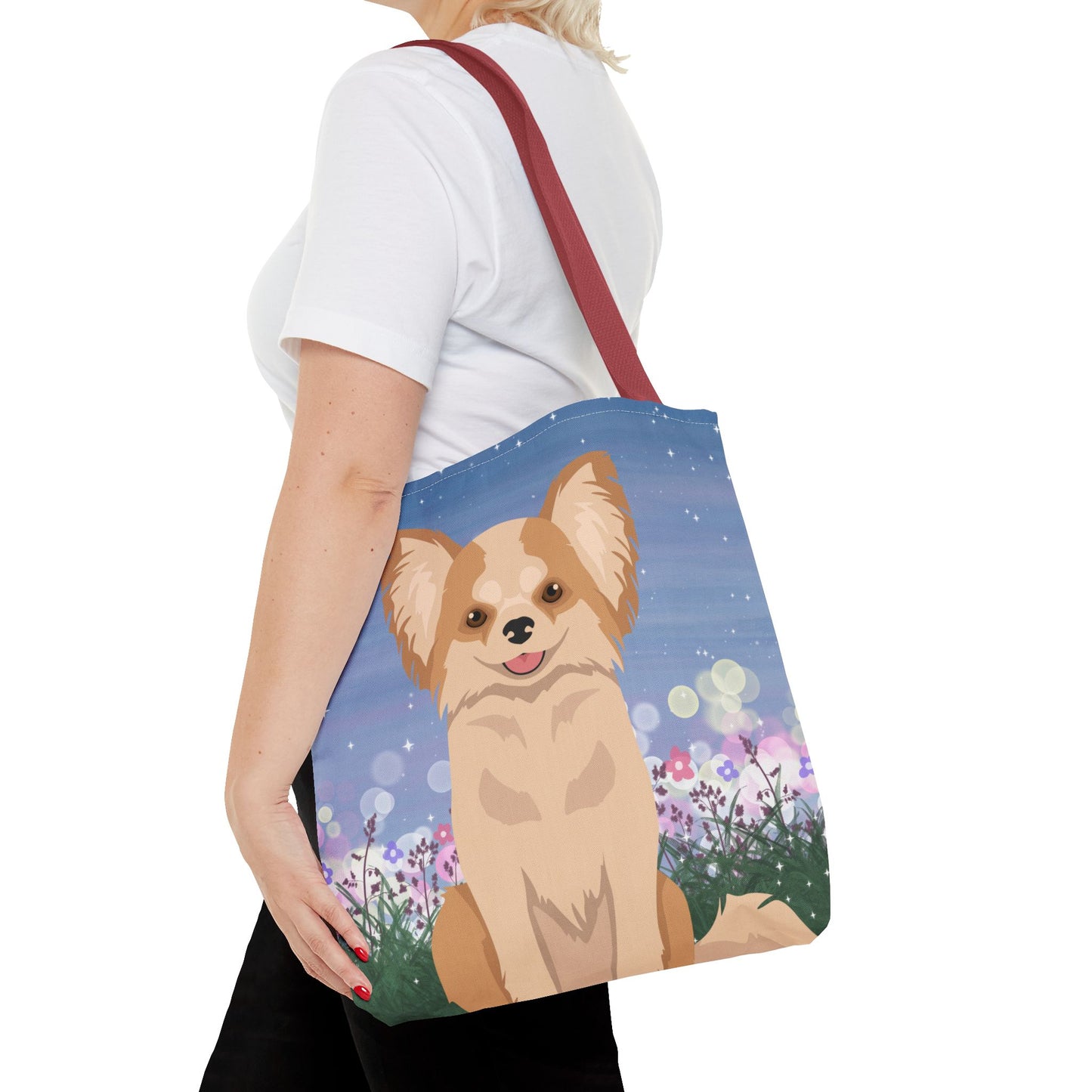 Chihuahua Dog Tote Bag 16x16