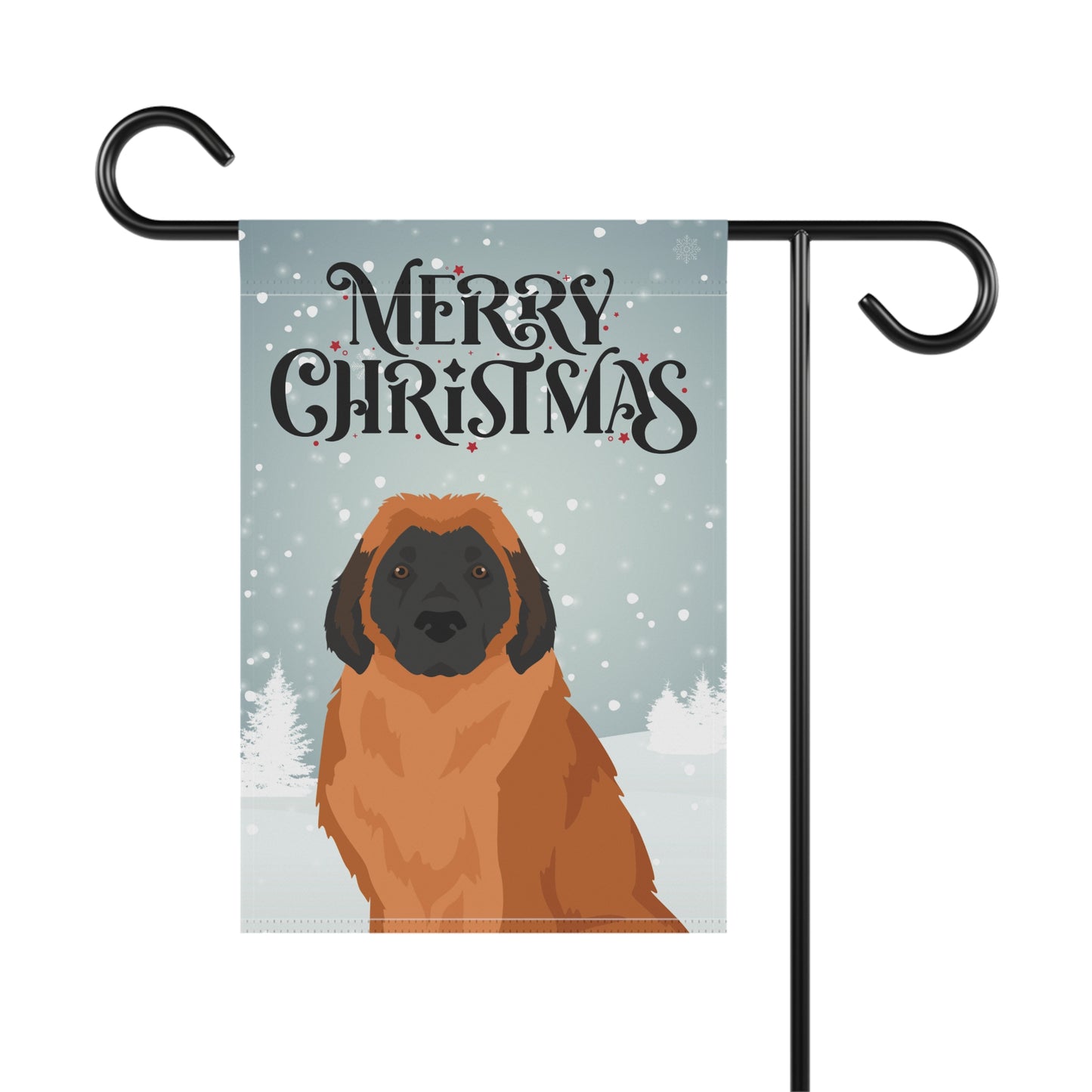 Leonberger Dog Garden Flag