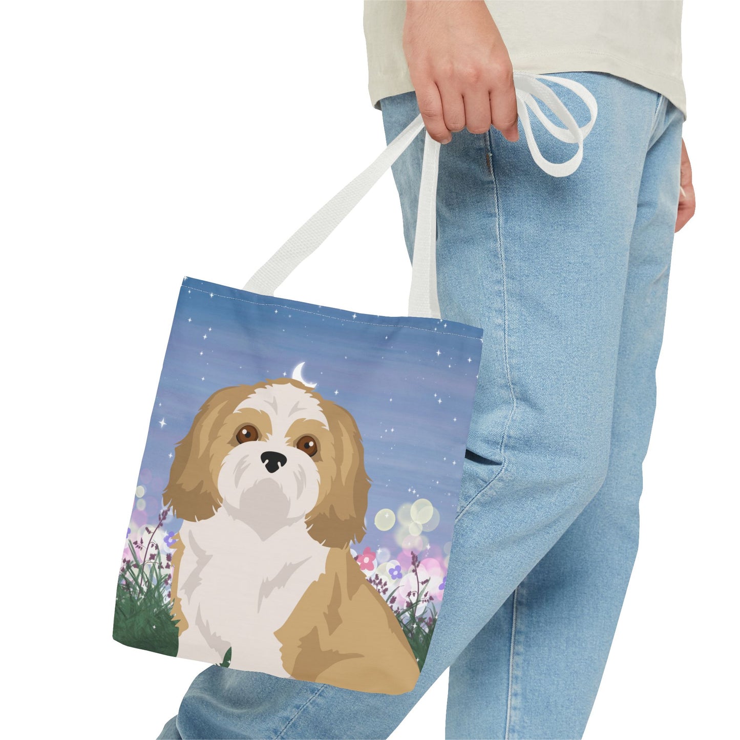 Shih Tzu Dog Tote Bag 13x13