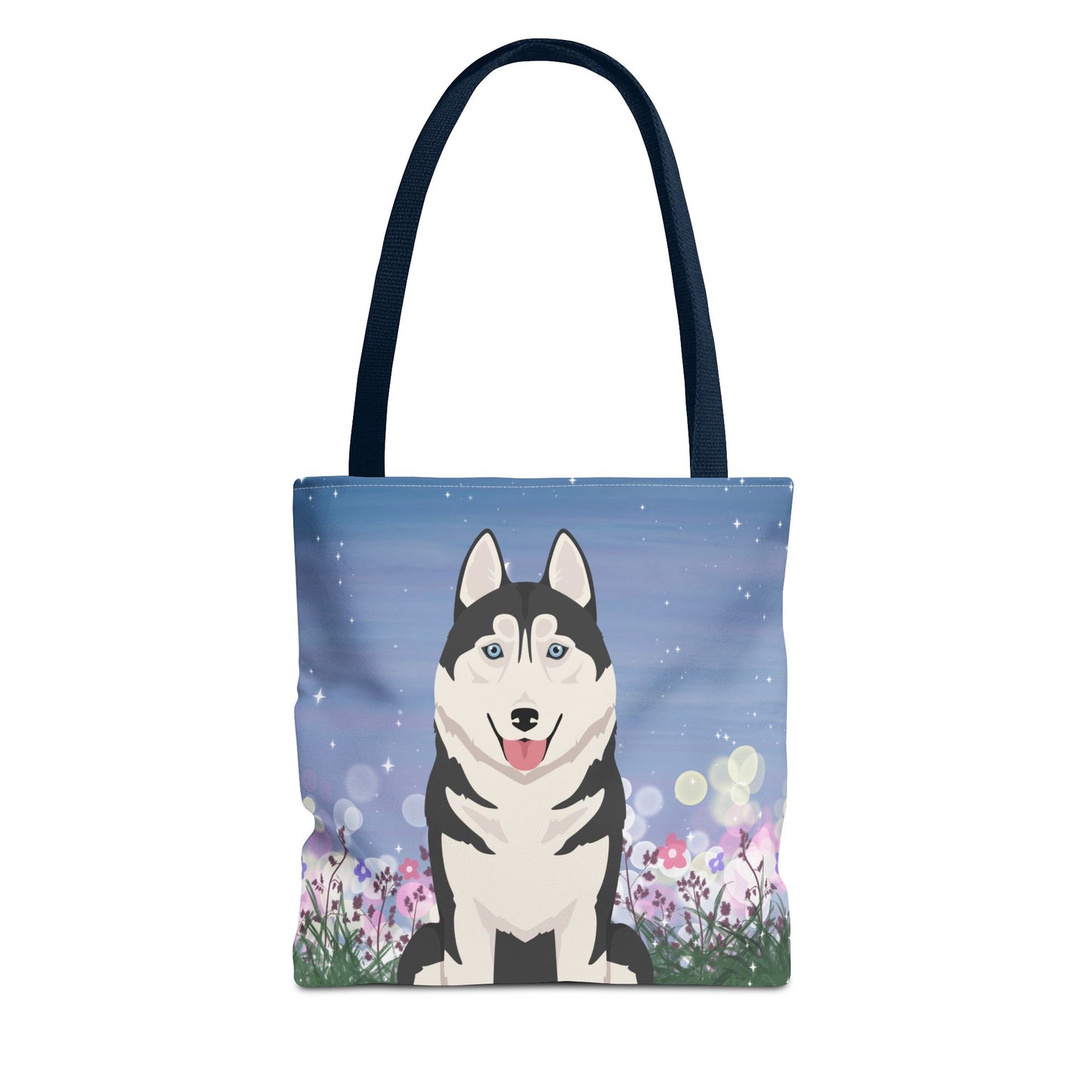 Siberian Husky Dog Tote Bag 13x13