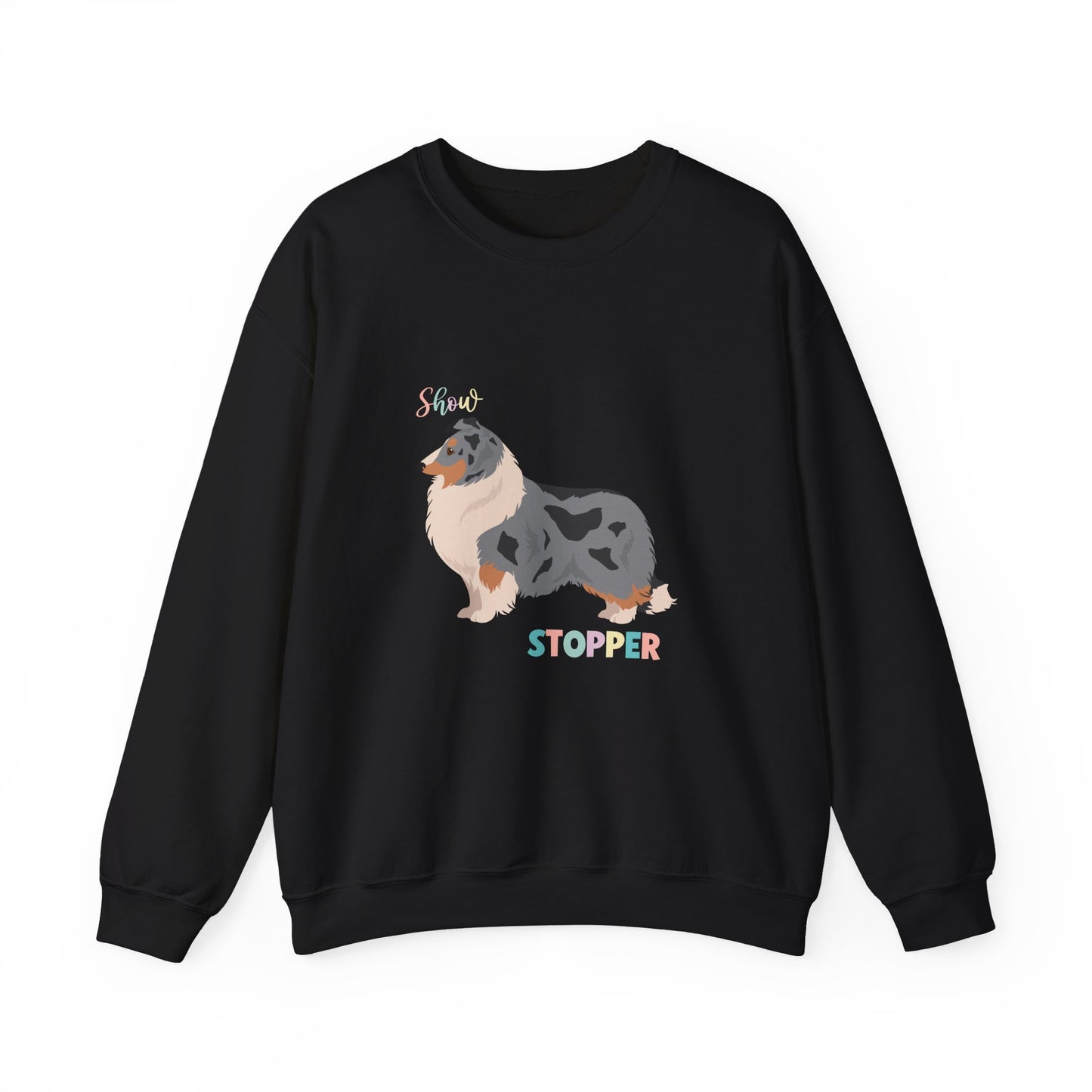 Shetland Sheepdog Dog Unisex Heavy Blend Crewneck Sweatshirt