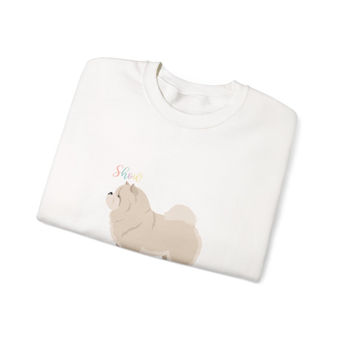 Chow Chow Dog Unisex Heavy Blend Crewneck Sweatshirt