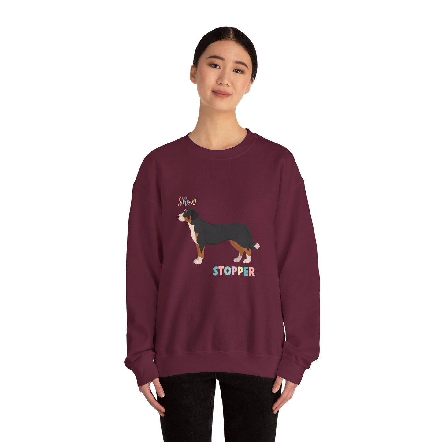 Entlebucher Dog Unisex Heavy Blend Crewneck Sweatshirt