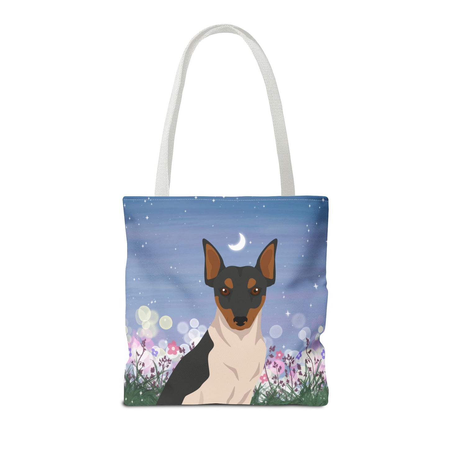Brazilian Terrier Dog Tote Bag 16x16