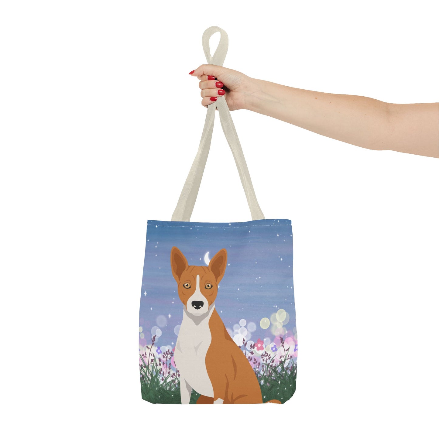 Basenji Dog Tote Bag 13x13