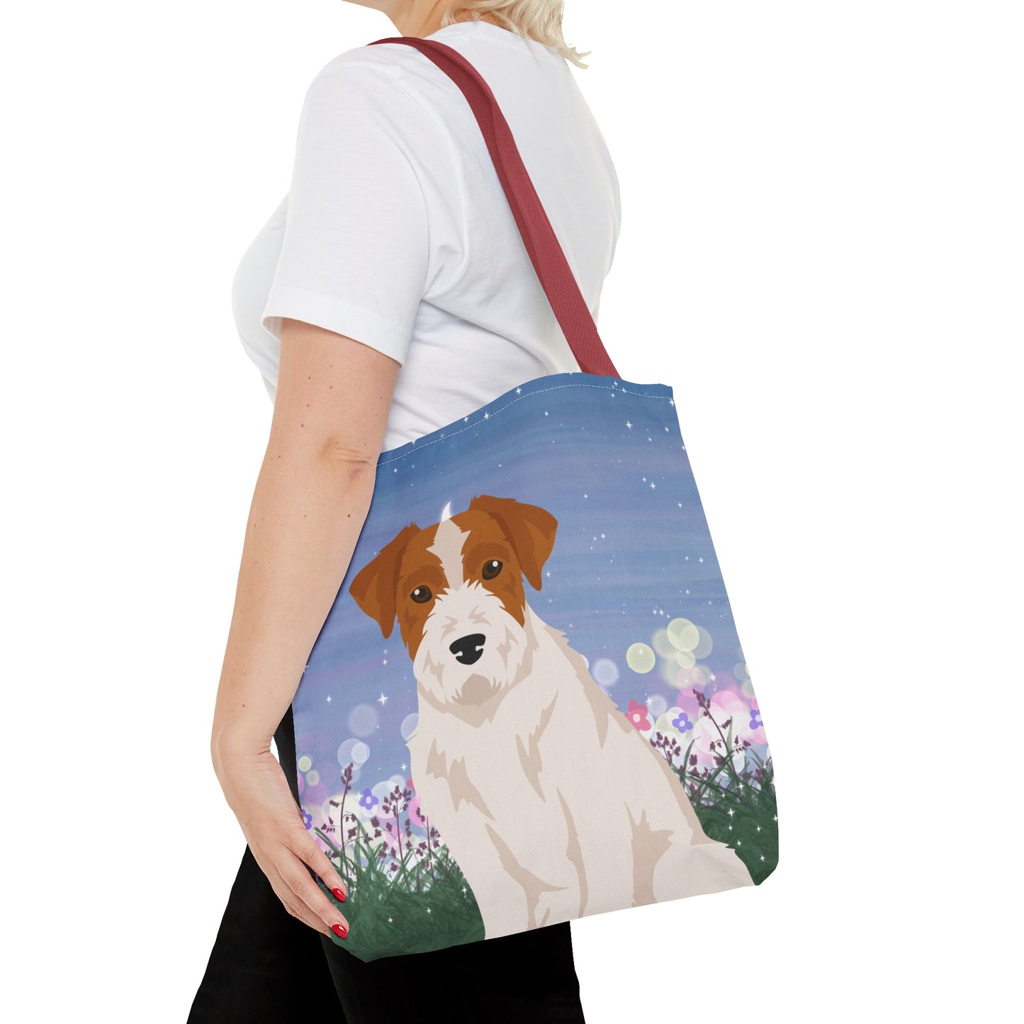 Jack Russell Terrier Dog Tote Bag 16x16