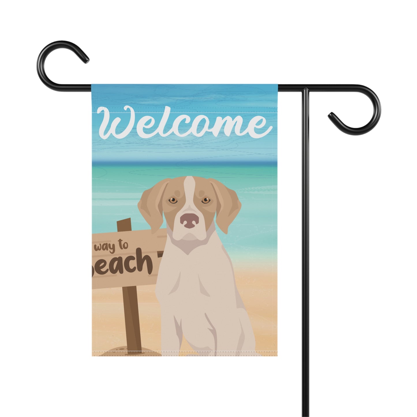 Pointing Dog Garden Flag