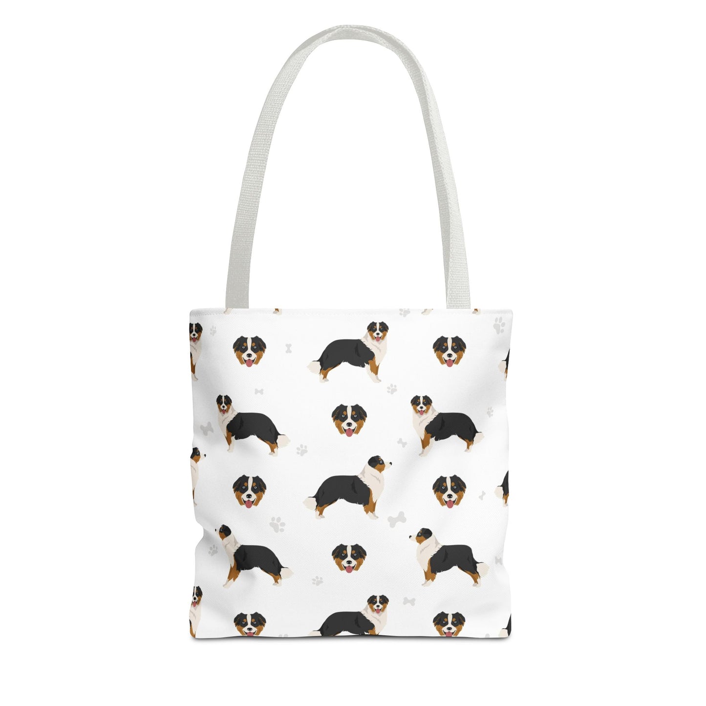 Australian Shepherd Dog Tote Bag, Aussie Dog Mom Gift