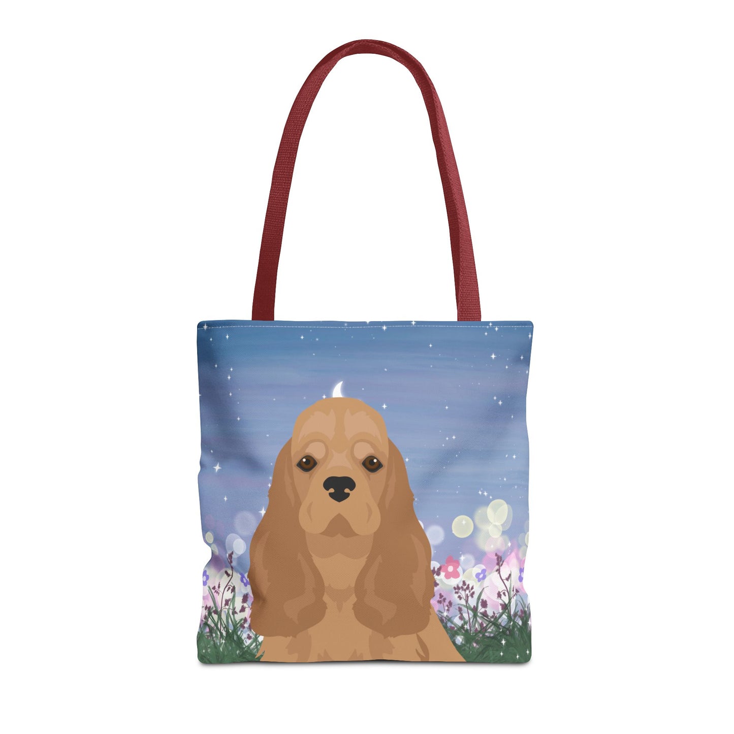 Cocker Spaniel Dog Tote Bag 16x16