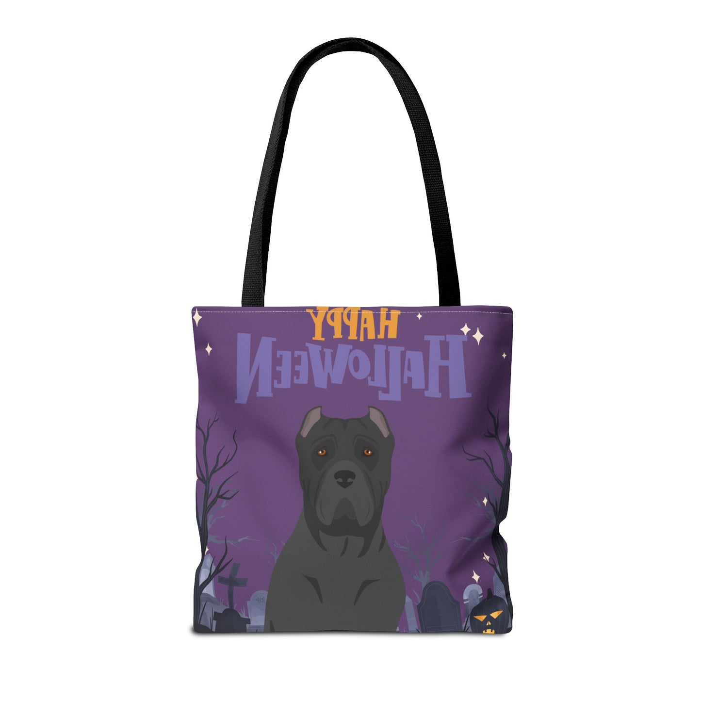 Cane Corso Dog Happy Halloween Tote Bag 16x16