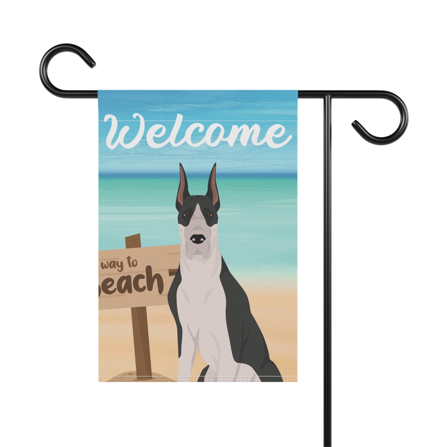 Great Dane Dog Garden Flag