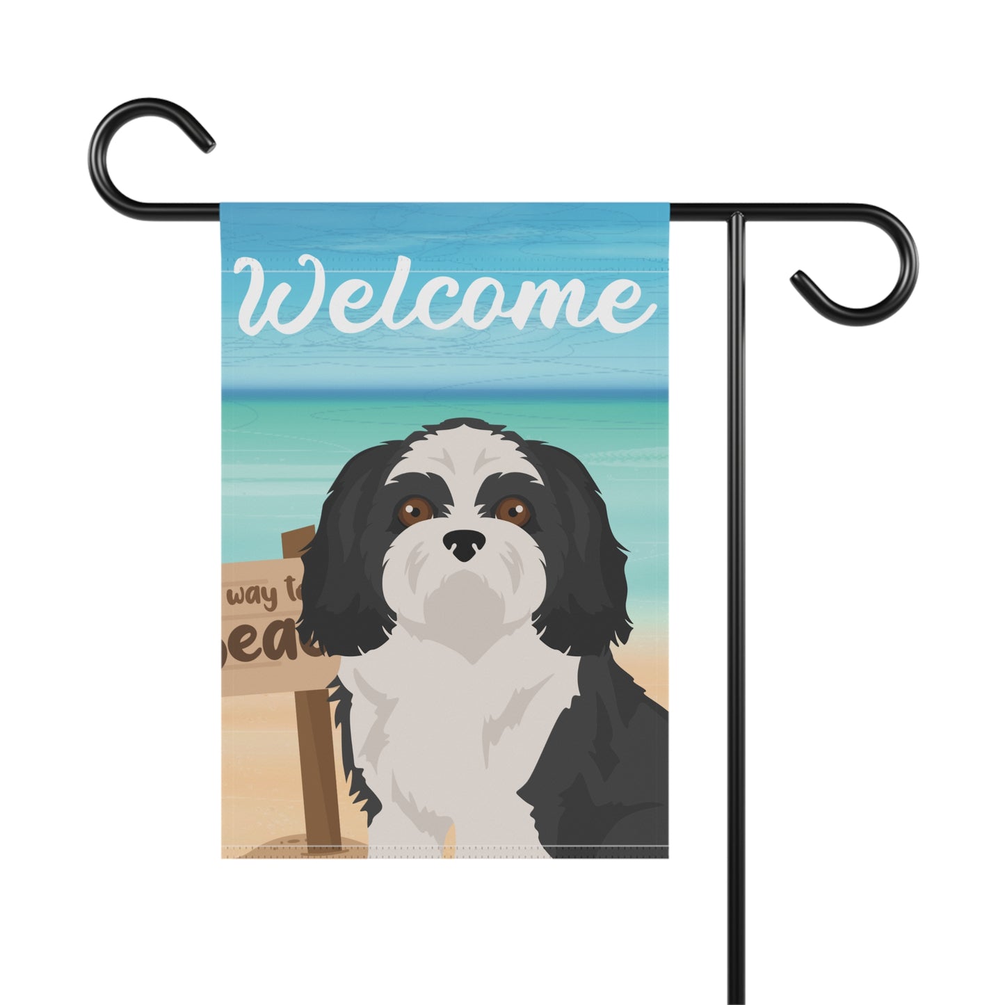 Shih Tzu Dog Garden Flag