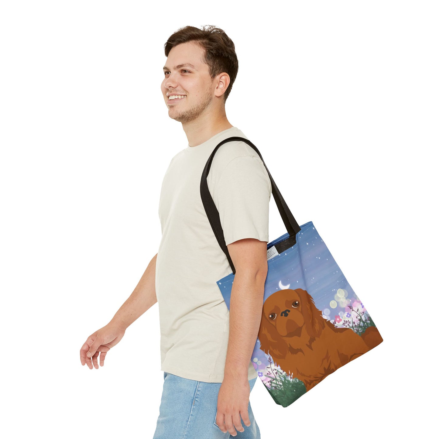 English Toy Spaniel Dog Tote Bag 16x16