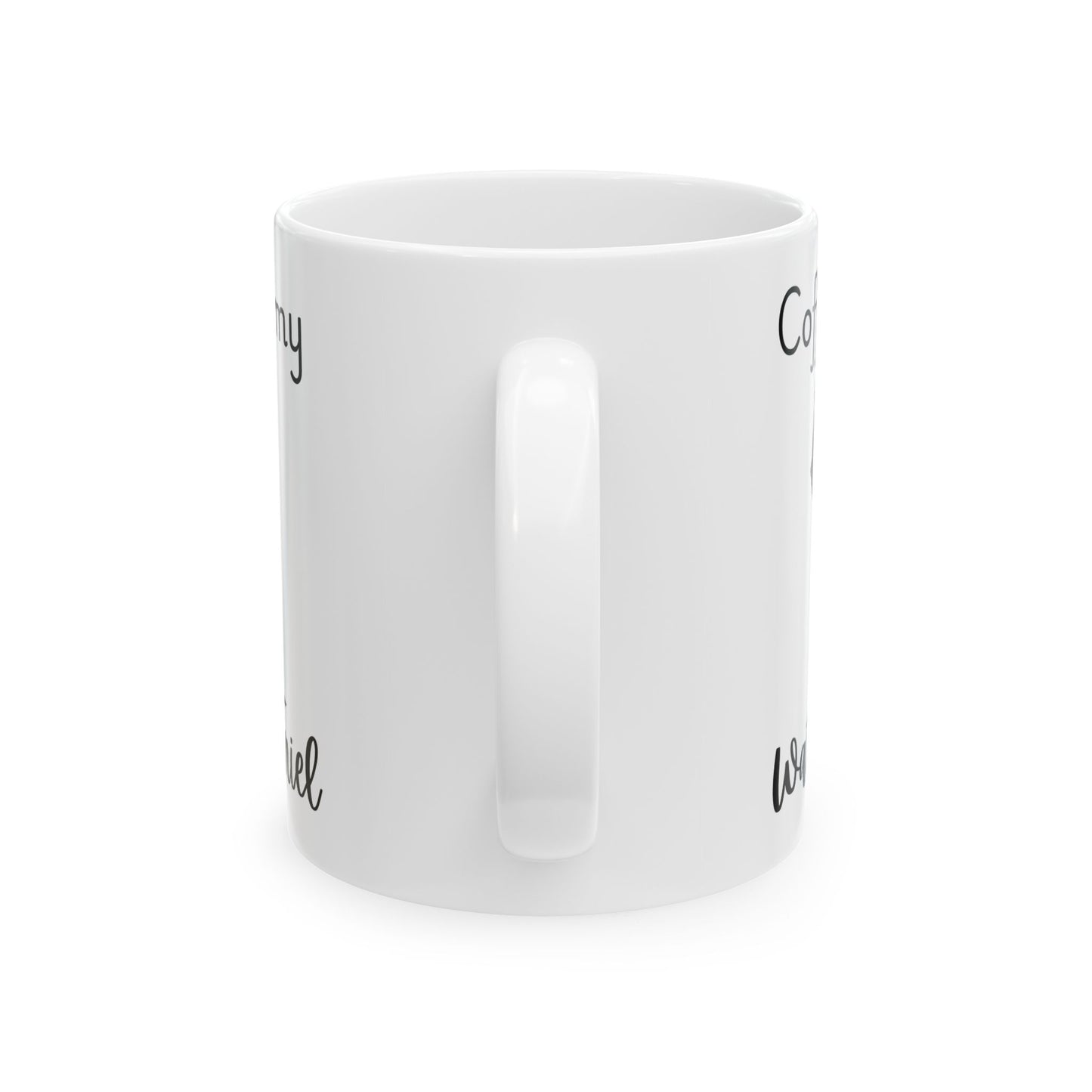 Coffee and My Water Spaneil Ceramic Mug | Dog Lover Gift, Pet Owner Cup, Cute Mug for Dog Moms, Funny Mug for Coffee Lovers