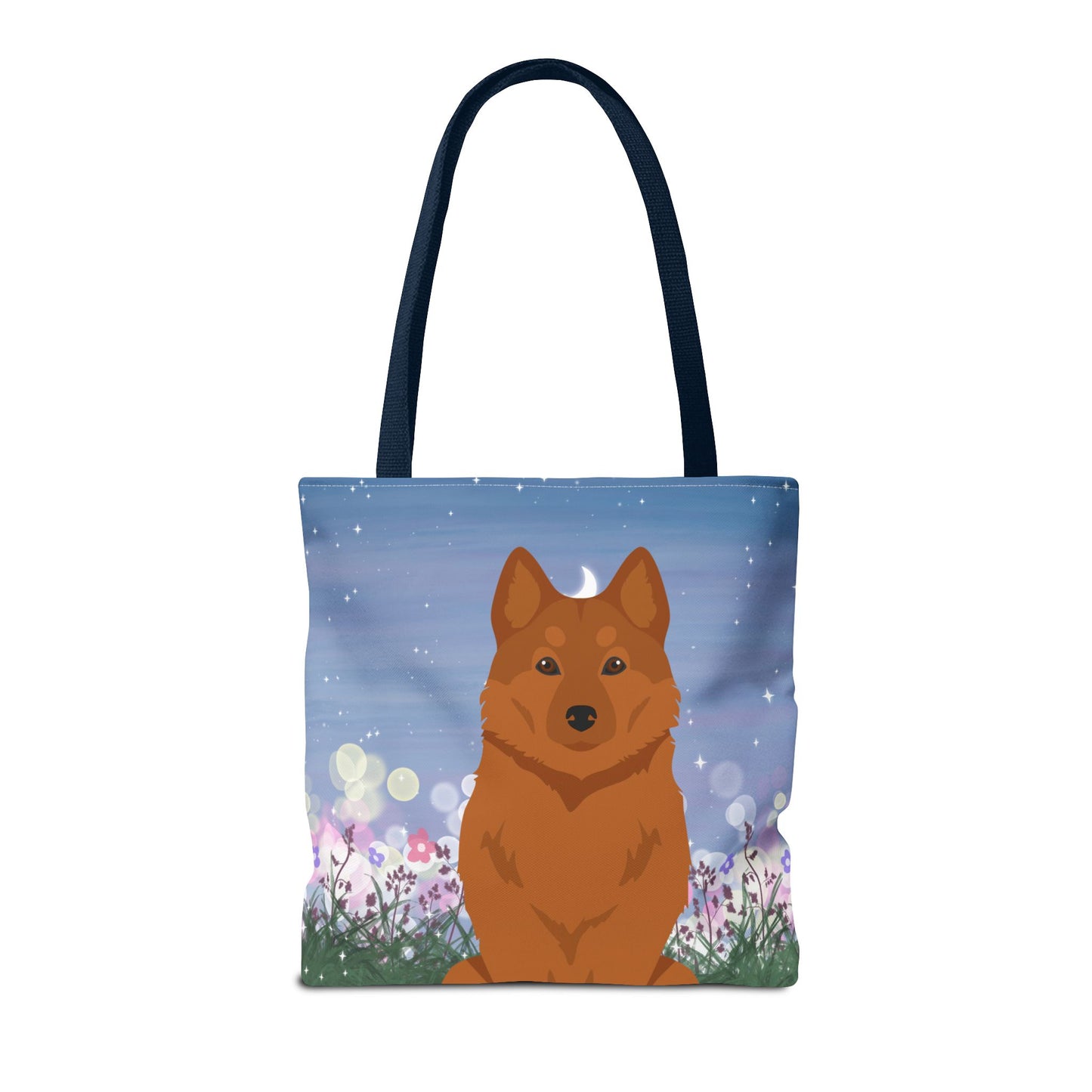 Finnish Spitz Dog Tote Bag 16x16