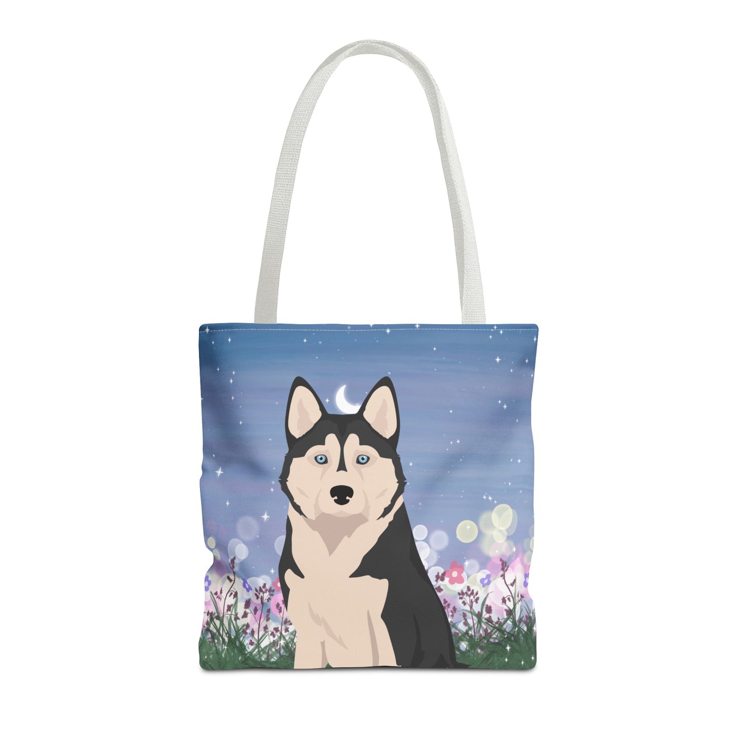 Alaskan Husky Dog Tote Bag 16x16