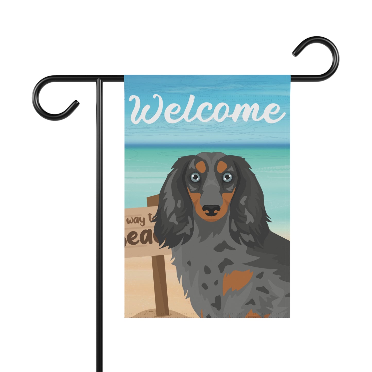 Dachshund Dog Garden Flag