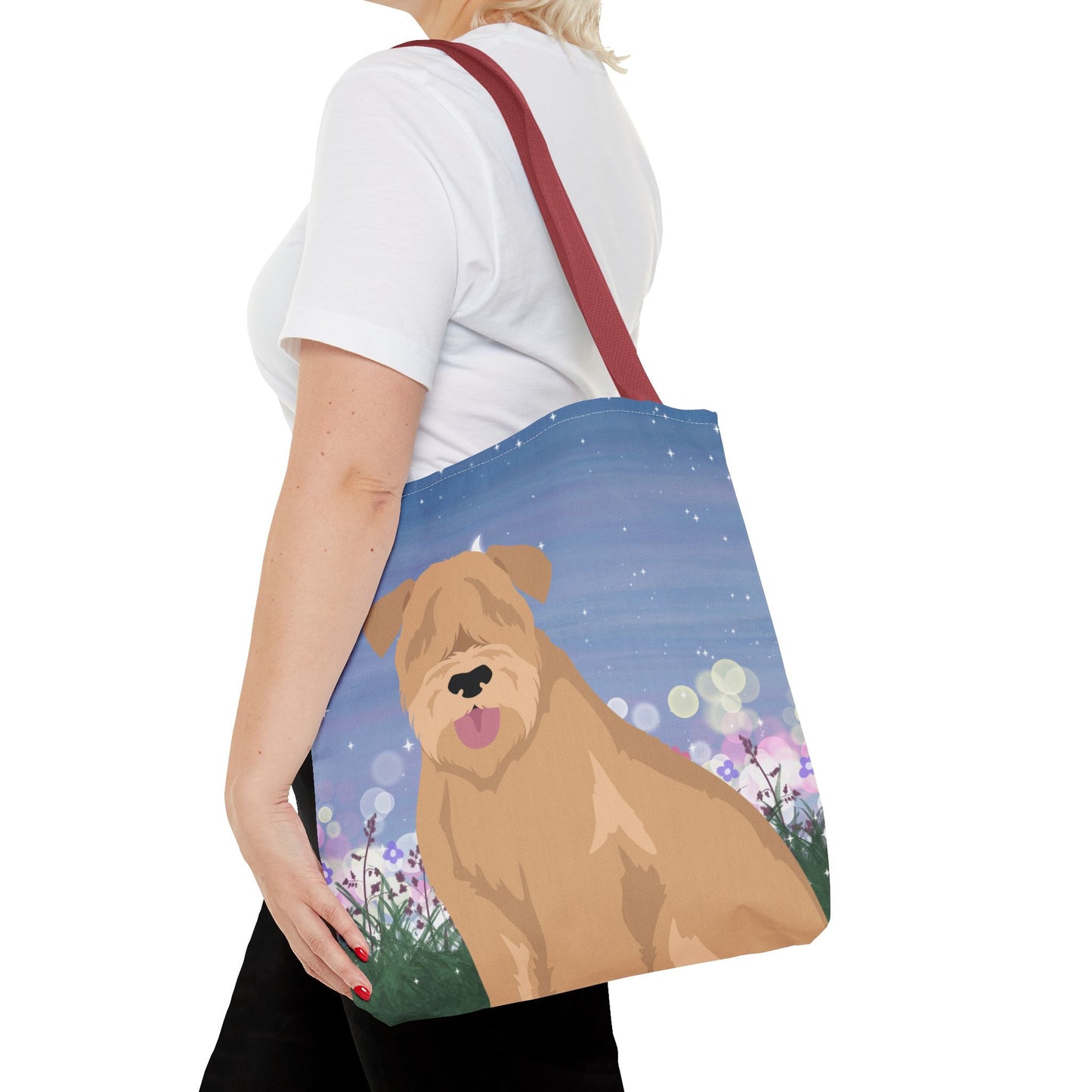 Soft Coated Wheaten Terrier Dog Tote Bag 16x16