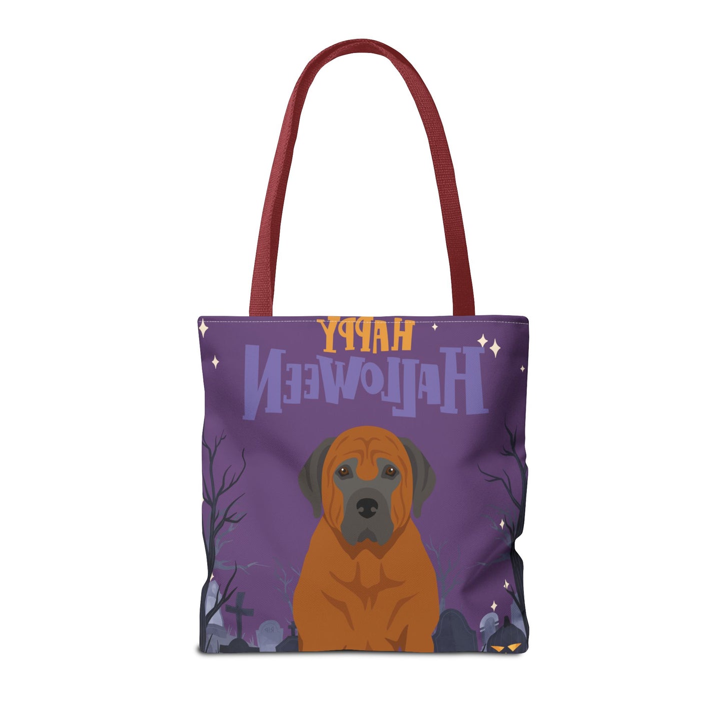 Tosa Inu Dog Happy Halloween Tote Bag 16x16