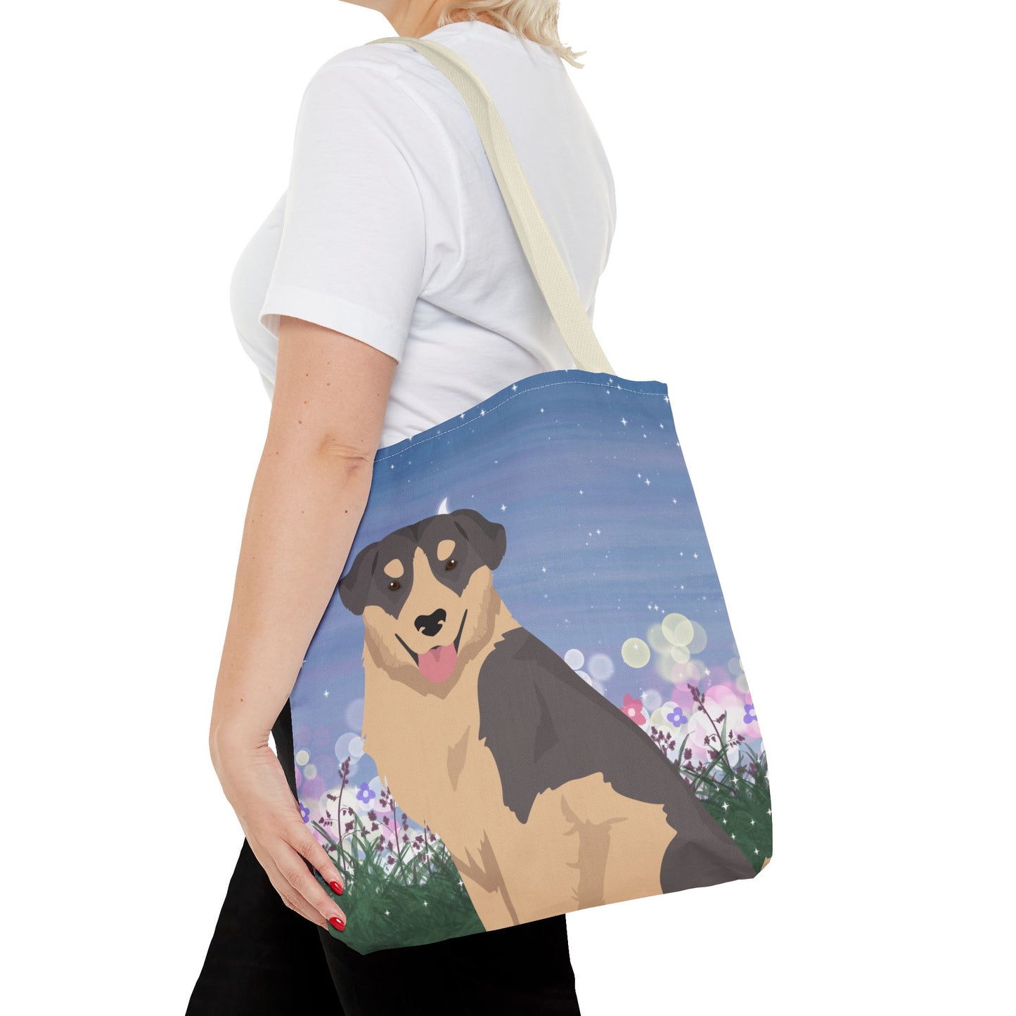 Carpathian Shepherd Dog Dog Tote Bag 16x16