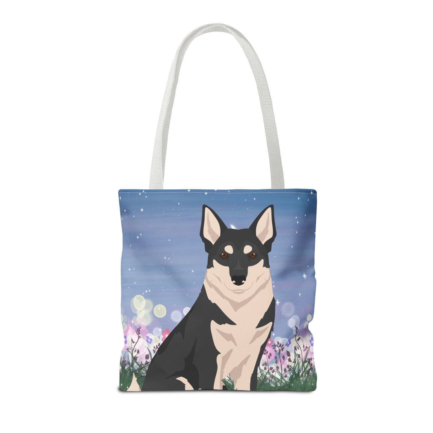 Swedish Elkhound Dog Tote Bag 16x16