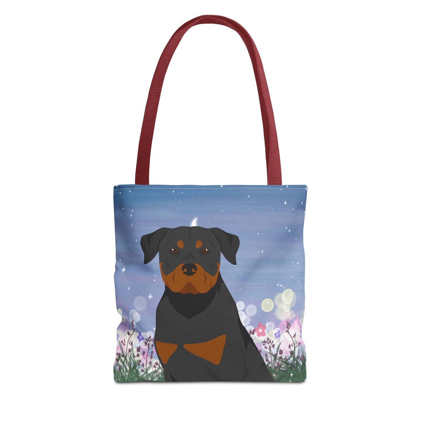 Rottweiler Dog Tote Bag 13x13