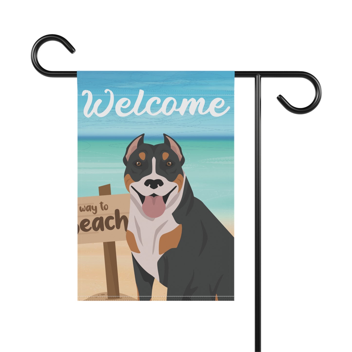 Pit Bull Dog Garden Flag