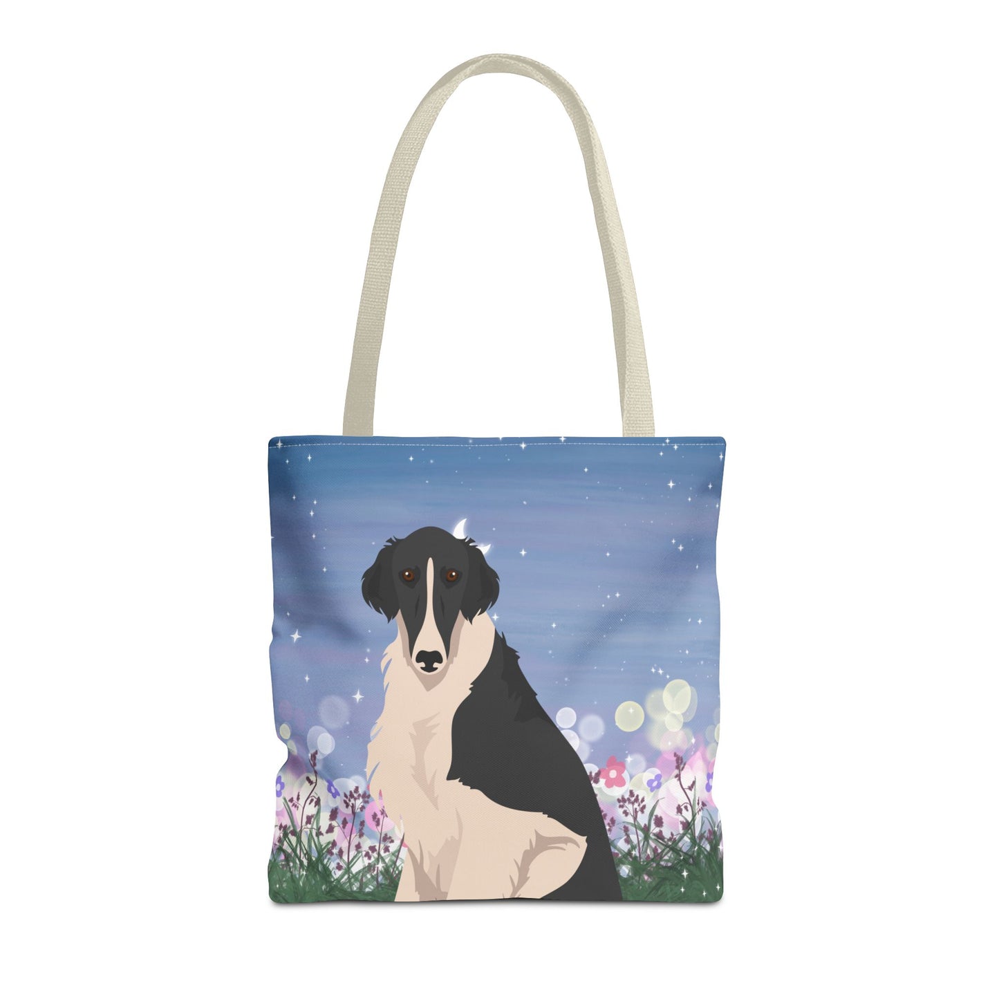 Borzoi Dog Tote Bag 16x16