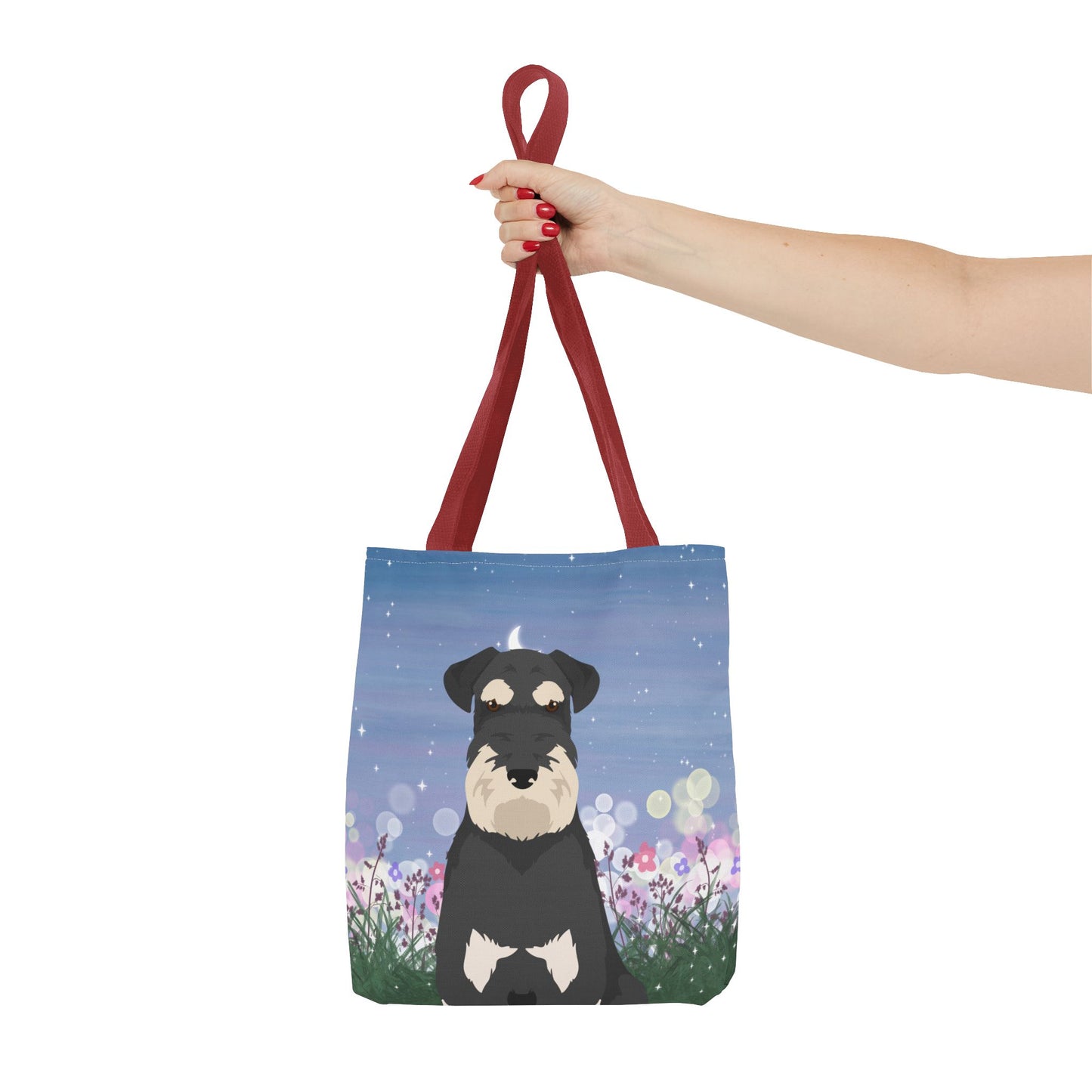 Schnauzer Dog Tote Bag 13x13