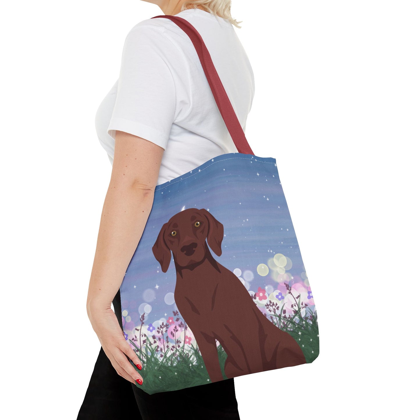 German Shorthaired Pointer Dog Tote Bag 16x16