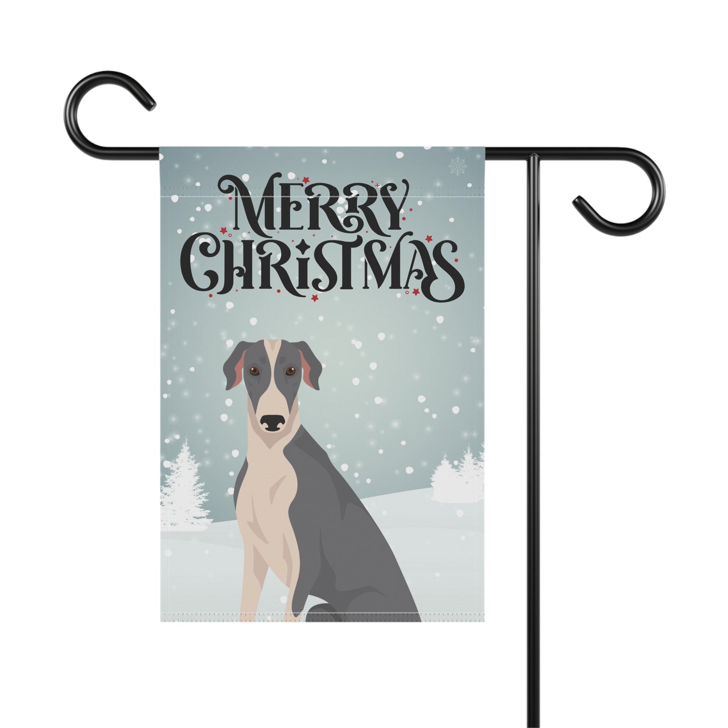 Greyhound Dog Garden Flag