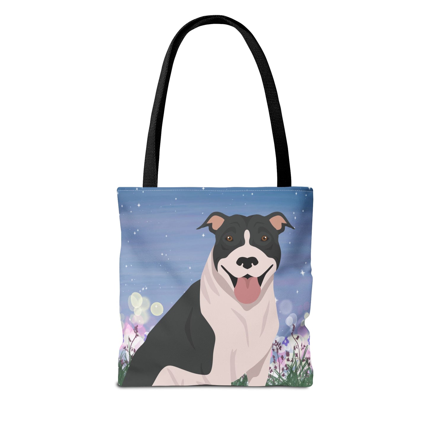 Pit Bull Dog Tote Bag 13x13