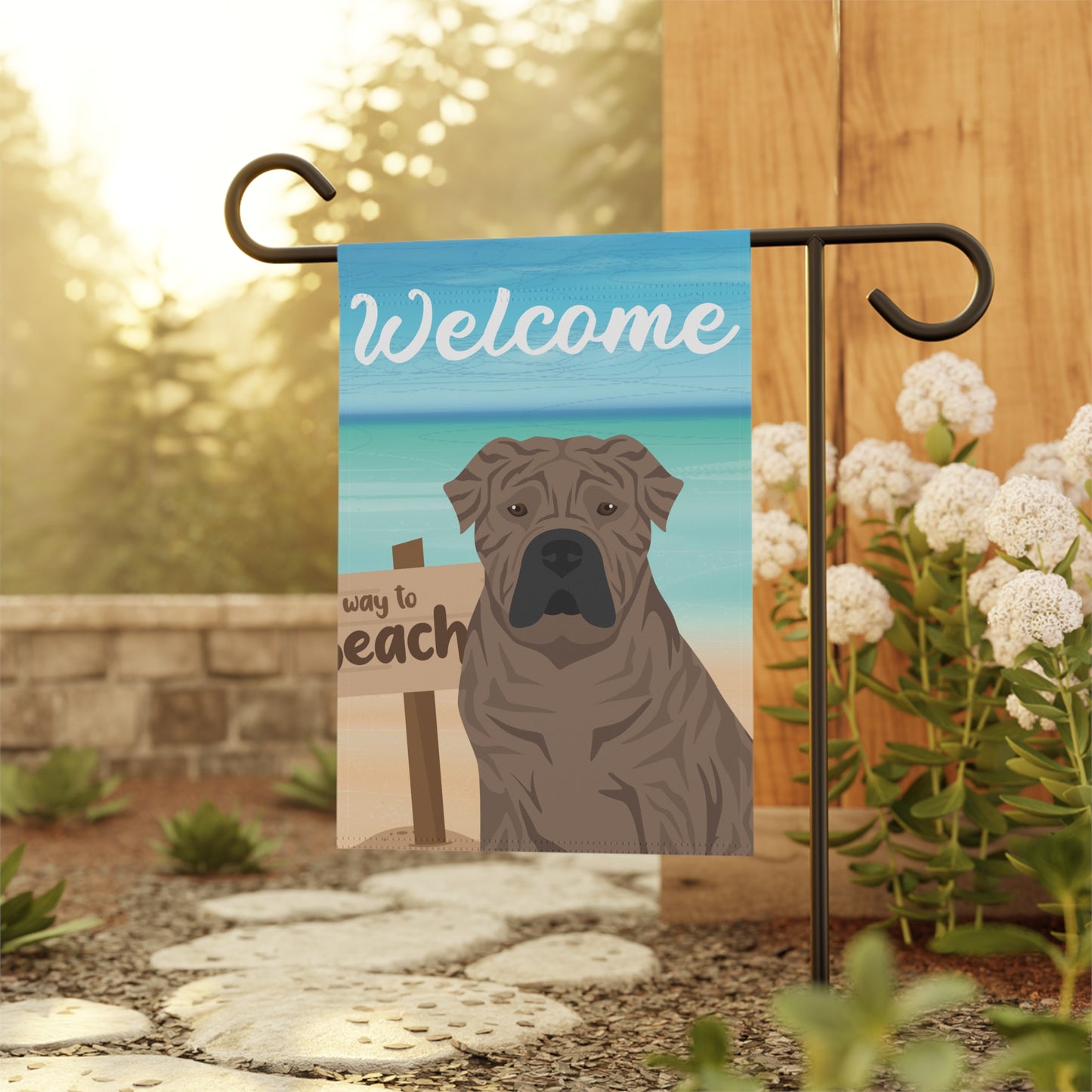 Presa Canario Dog Garden Flag