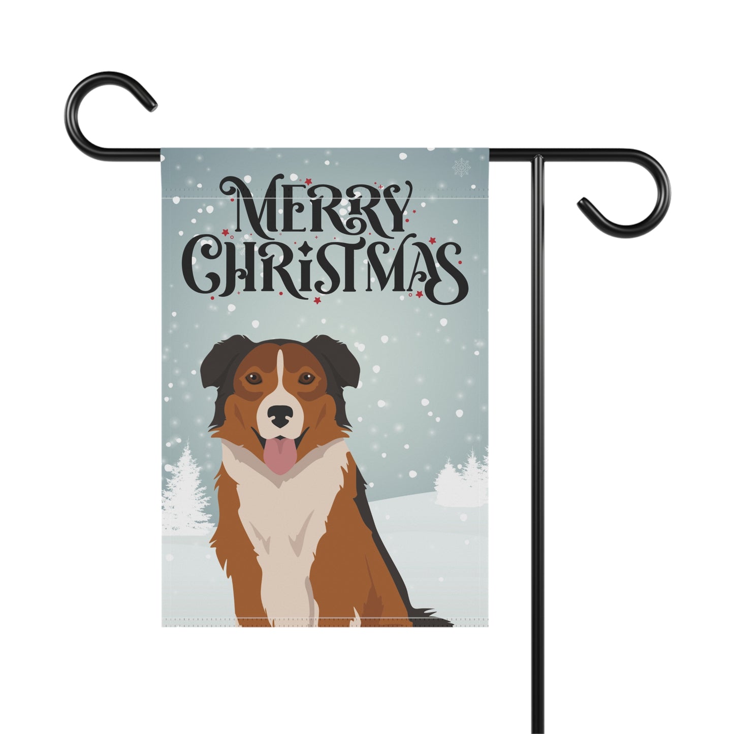 English Shepherd Dog Garden Flag