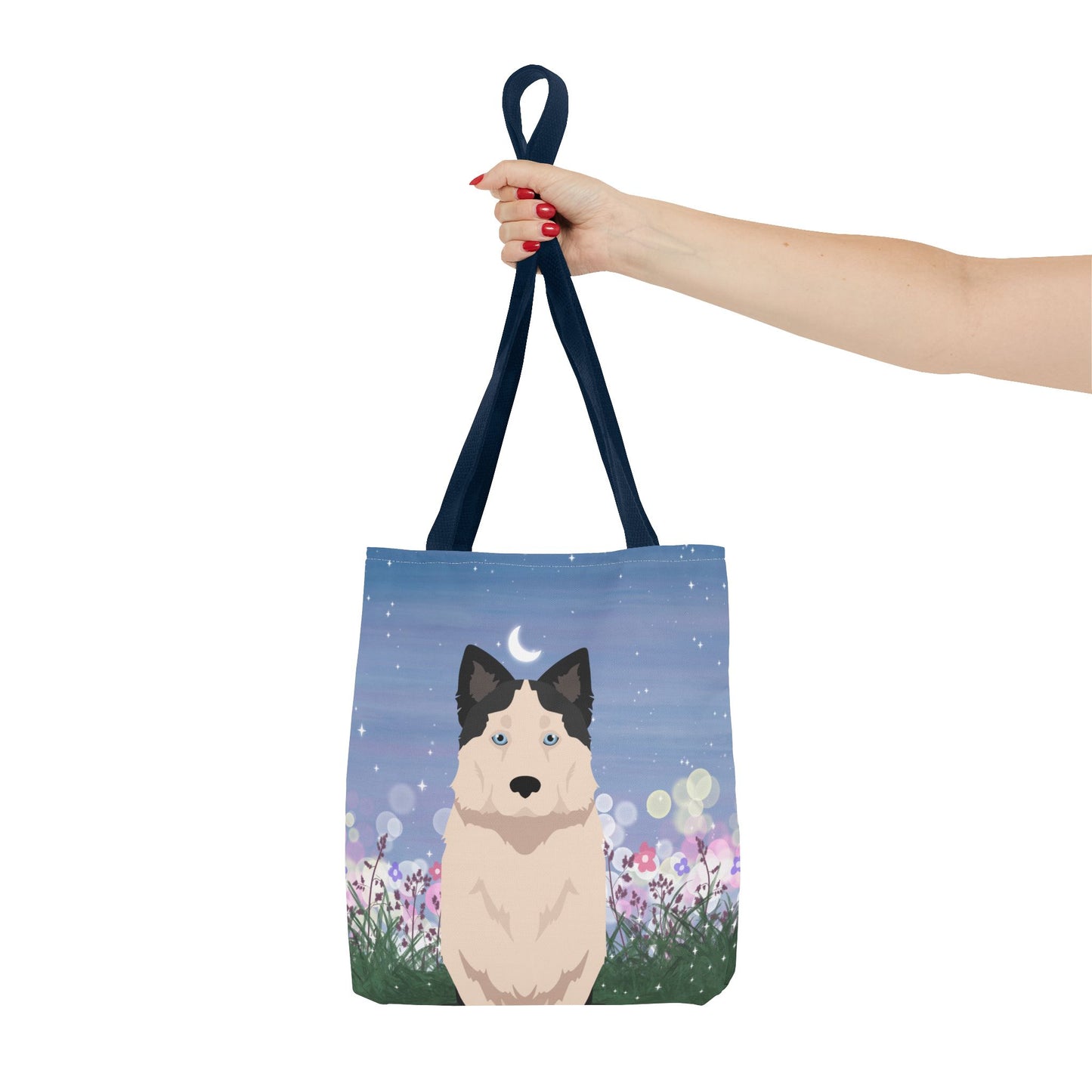 Yakutian Laika Dog Tote Bag 13x13