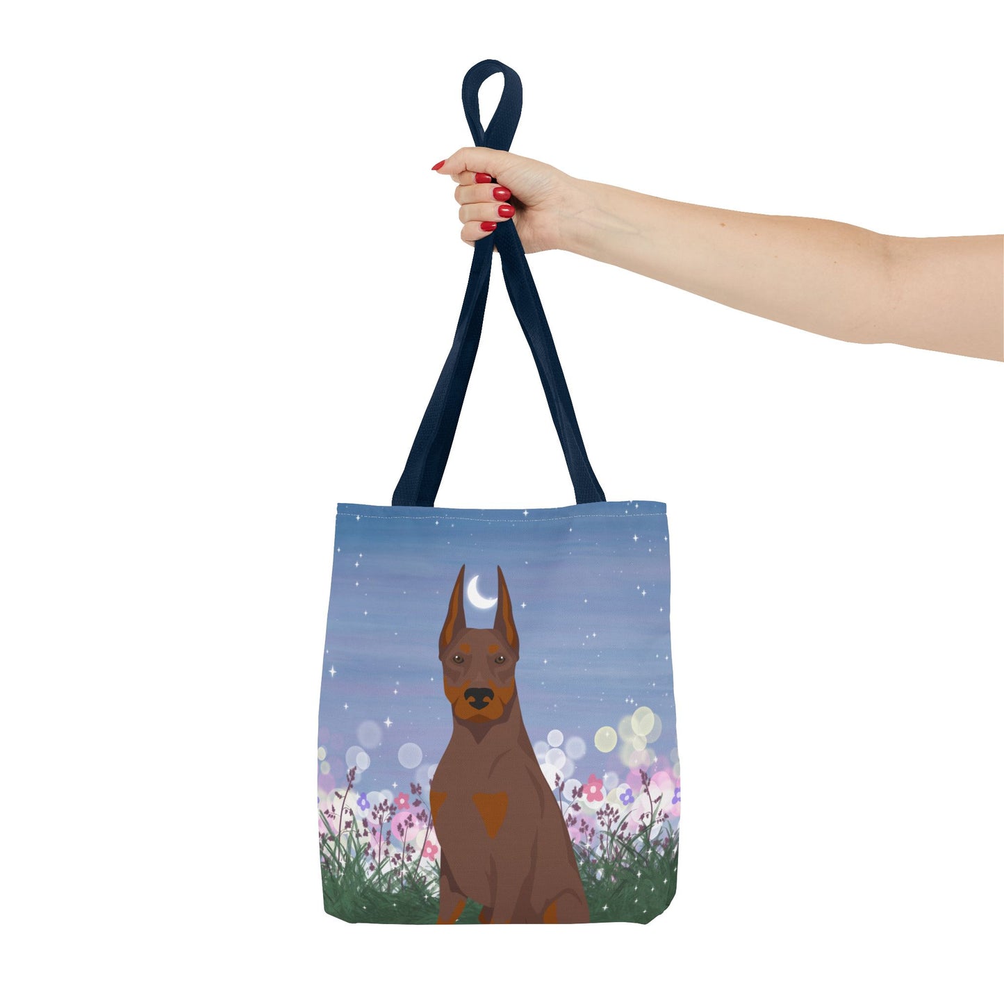 Dobermann Pinscher Dog Tote Bag 13x13