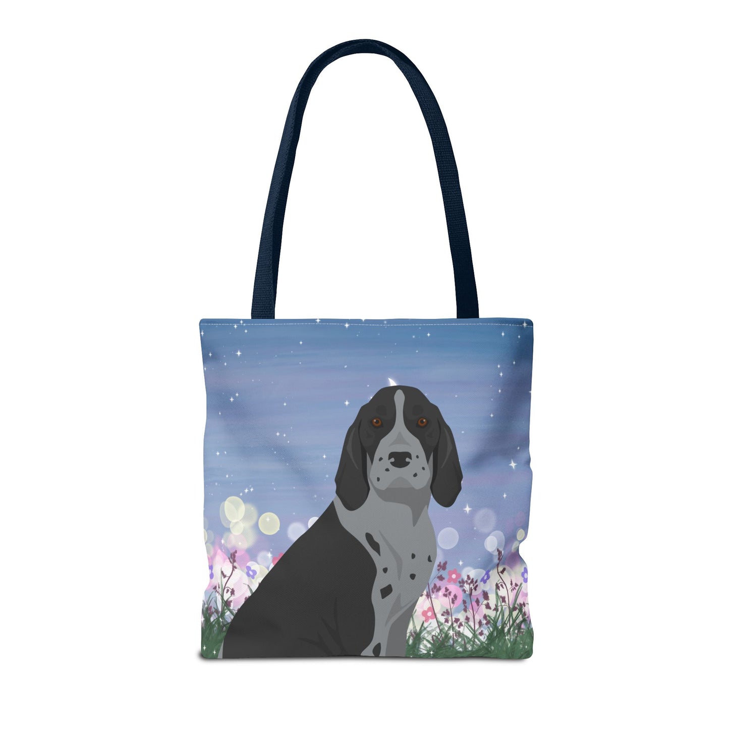 American English Coonhound Dog Tote Bag 16x16