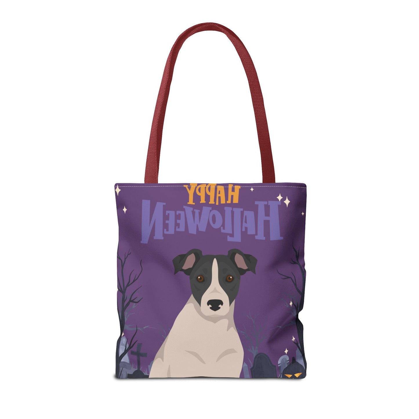 Parson Russell Terrier Dog Happy Halloween Tote Bag 16x16