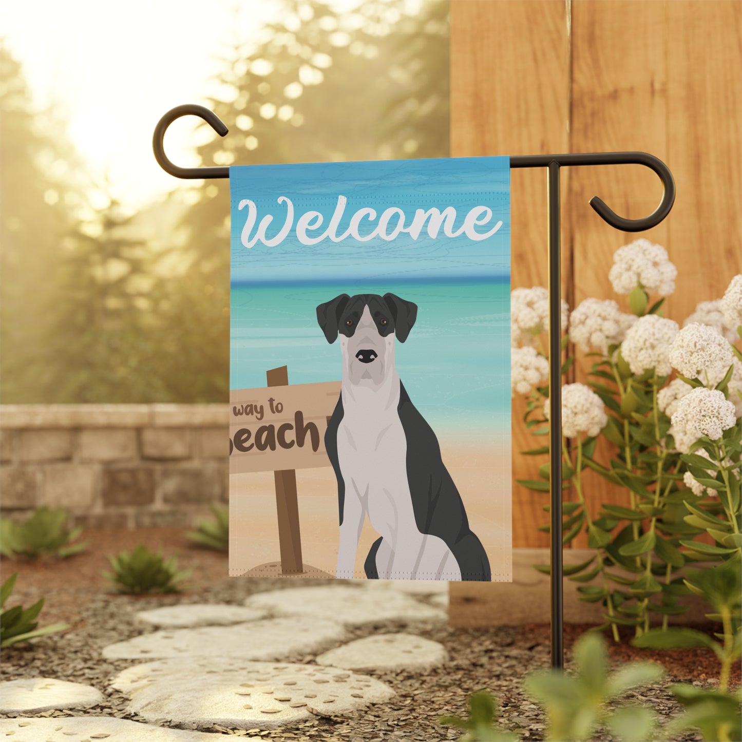 Great Dane Dog Garden Flag