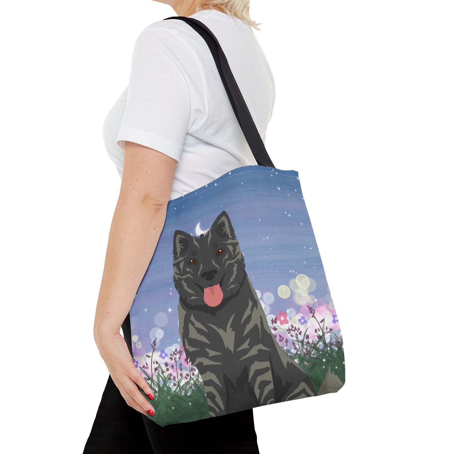 Kintamani Bail Dog Tote Bag 16x16