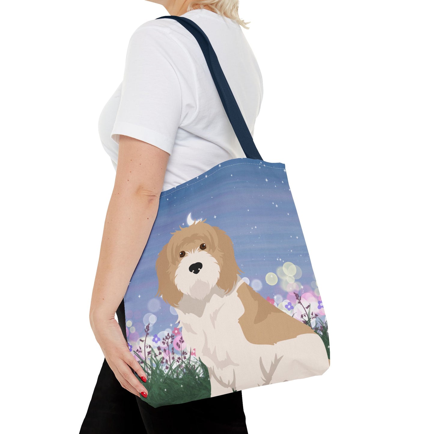 Grand Basset Griffon Vendeen Dog Tote Bag 16x16