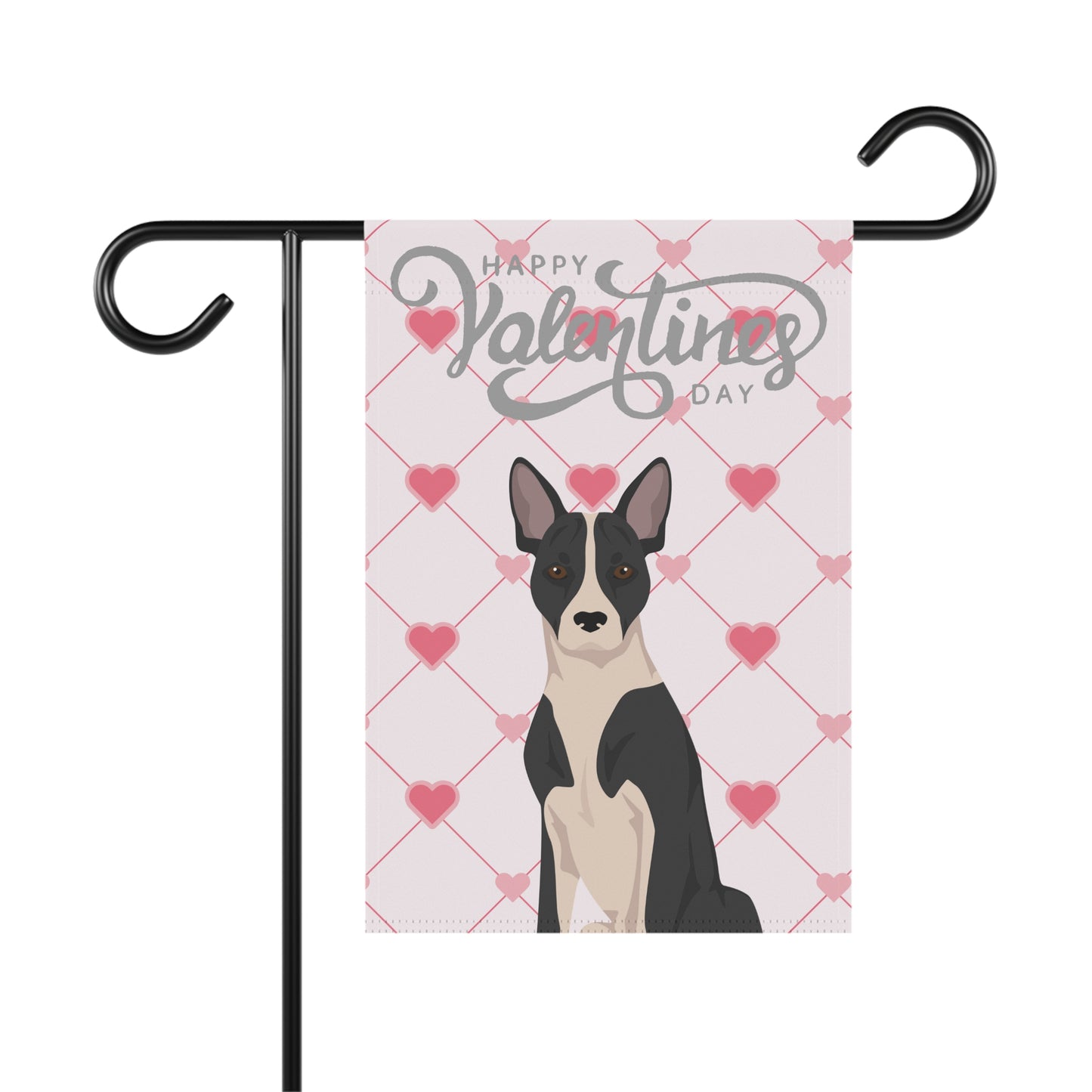 Taiwan Dog Valentines Day Garden Flag