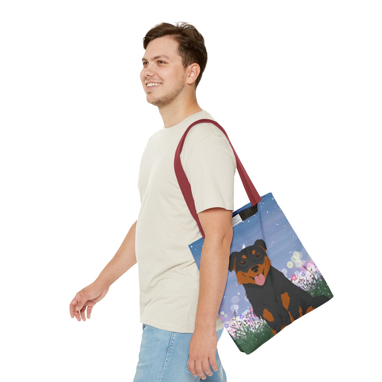 English Shepherd Dog Tote Bag 16x16