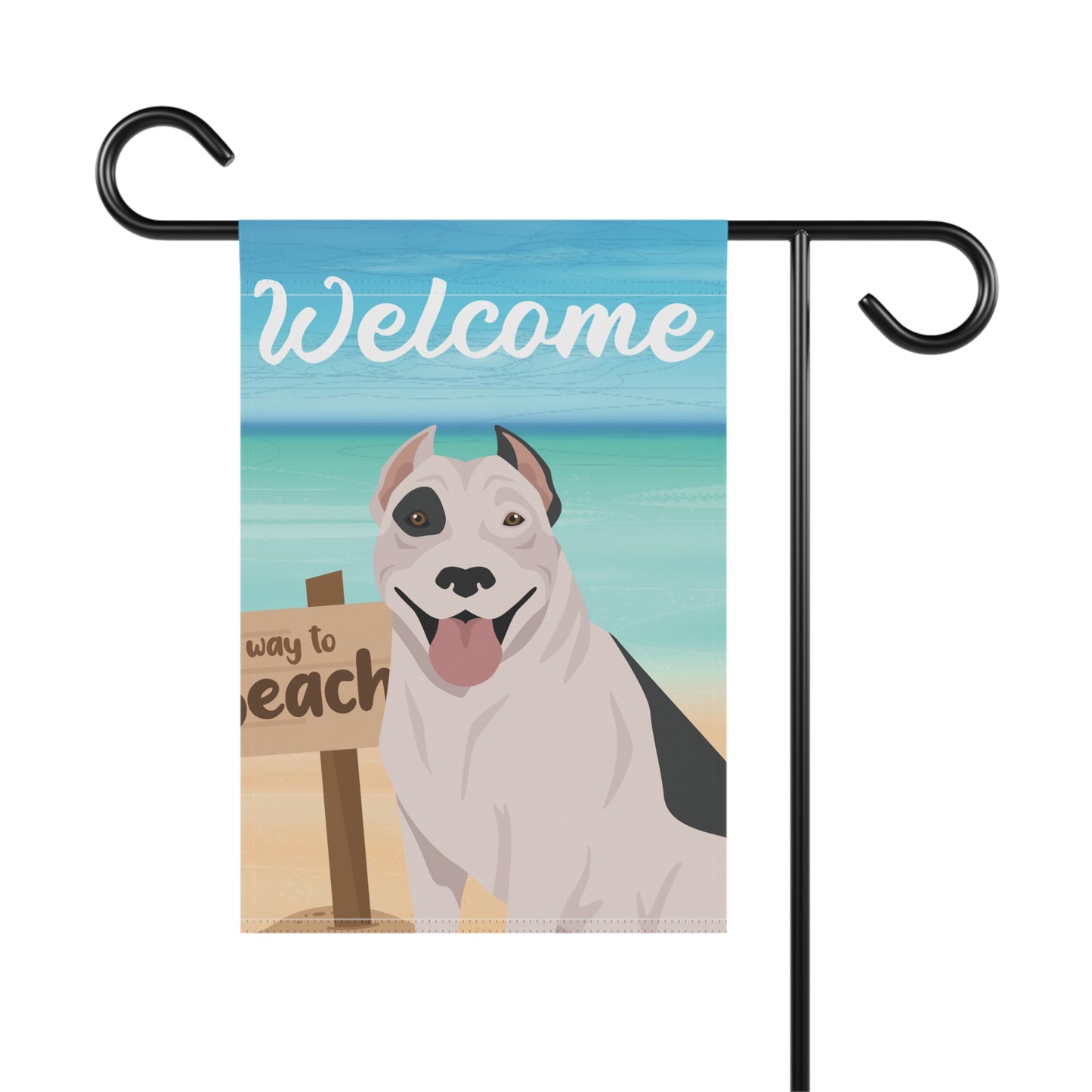 Pit Bull Dog Garden Flag