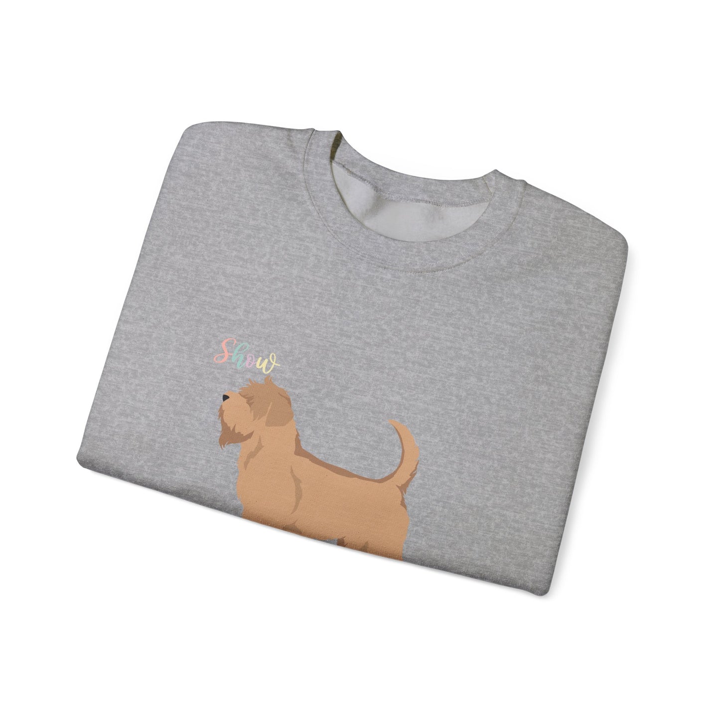 Soft Coated Wheaten Terrier Dog Unisex Heavy Blend Crewneck Sweatshirt