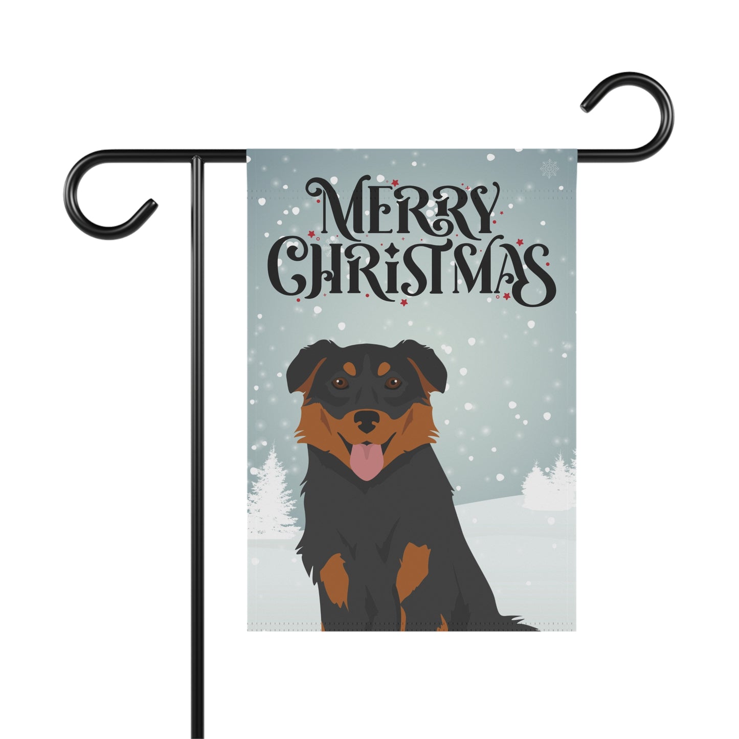 English Shepherd Dog Garden Flag