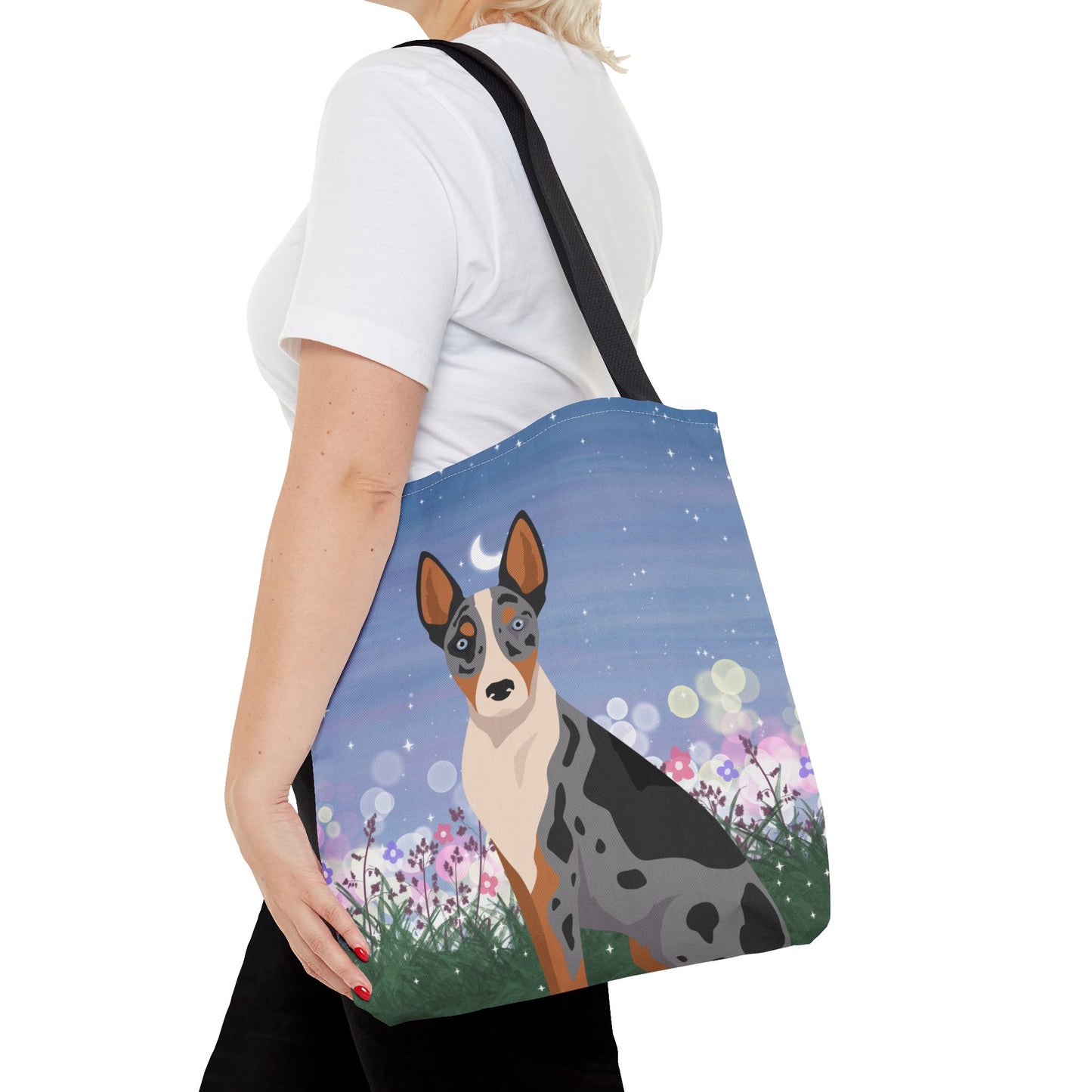 Australian Koolie Dog Tote Bag 16x16