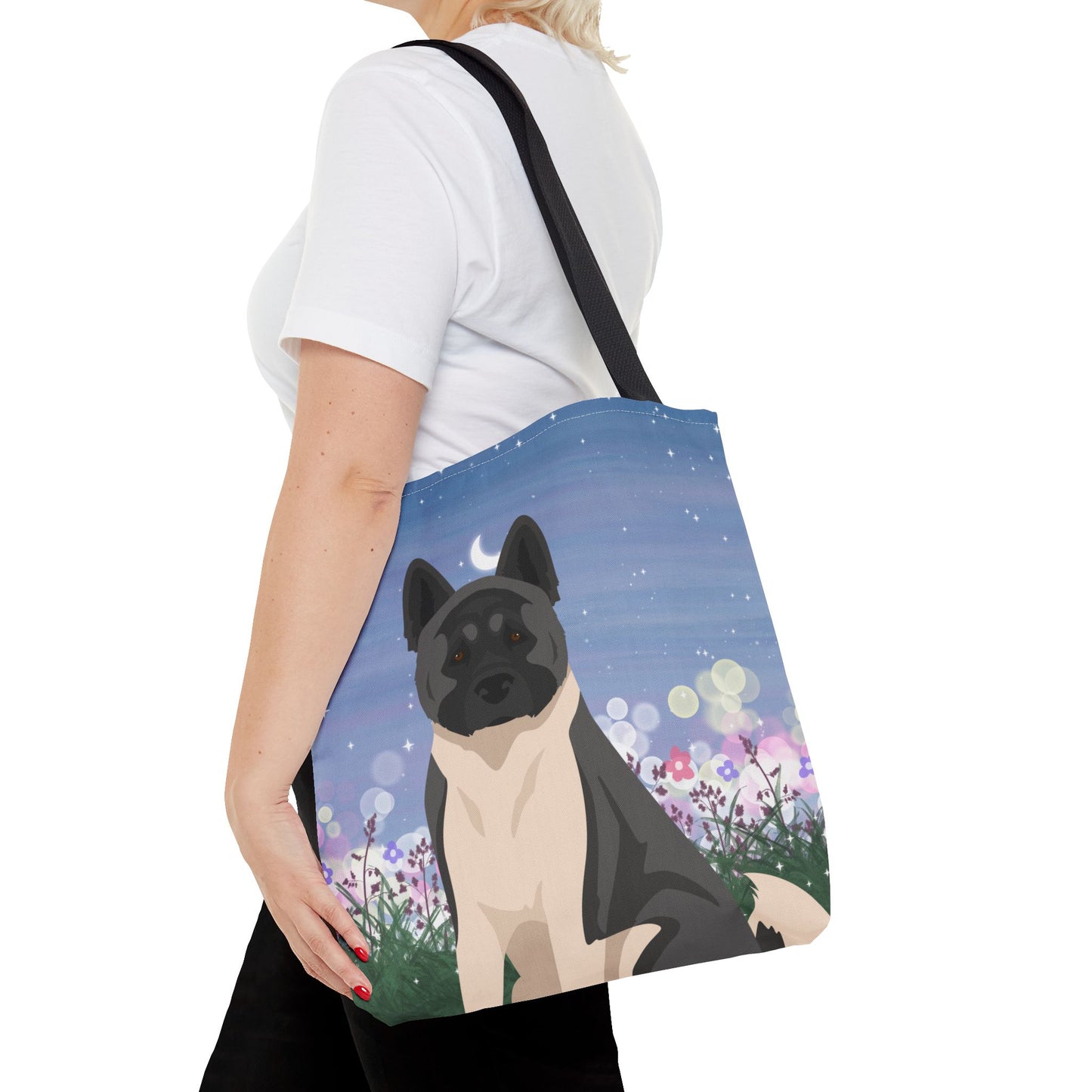 American Akita Dog Tote Bag 16x16